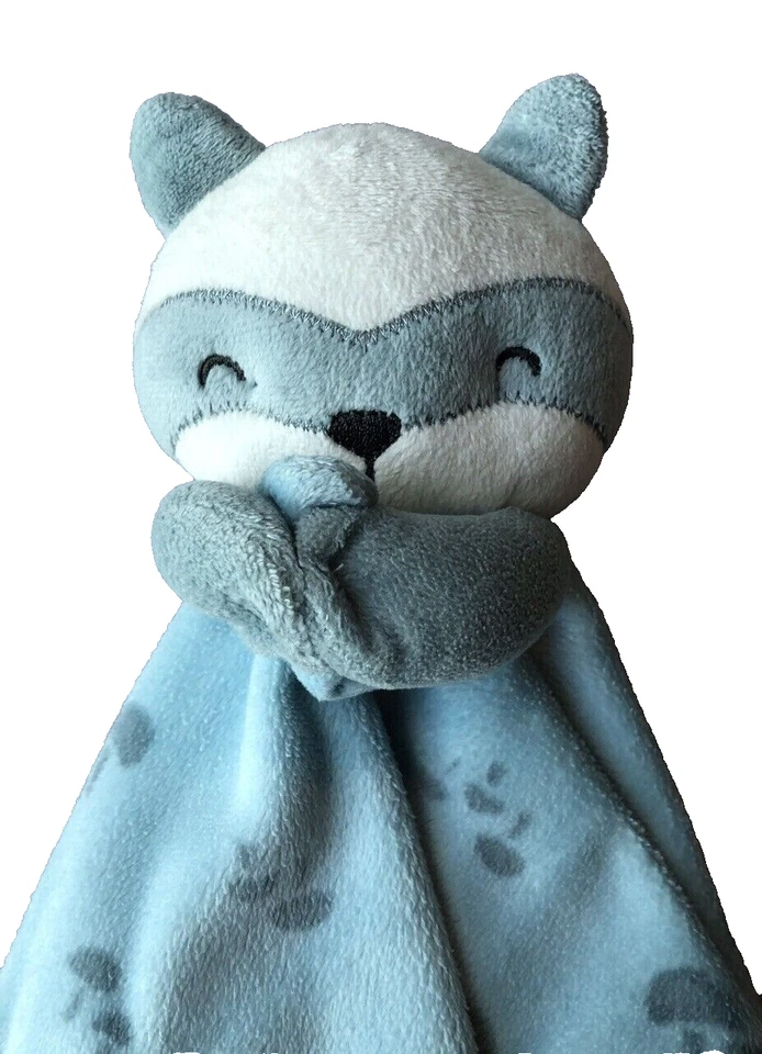Modern Moments Gerber Baby Lovey Blue Racoon Soother