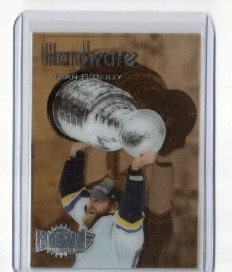 2020-21 Skybox Metal Universe Hardware CH-17 Ryan O'Reilly St Louis Blues (SP) - Image 1 of 2