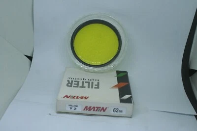 MATIN HIGH QUALITY FILTER.Y2 YELLOW 62mm - Image 1 of 2