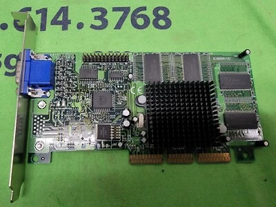 Jaton nVIDIA 3DForce B-32Plus 32MB AGP Video Card 82088D/V5 - Image 1 of 2