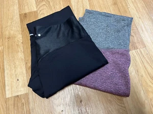 Leggings Women's Souluxe Gym Running Size 8 UK-Two Pairs Of Leggings VGC - Picture 1 of 17