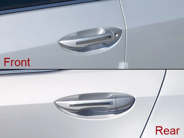 Stainless Polished Chrome Door Handle Accent Trim for Toyota Corolla 2014-2019 - Image 1 of 1