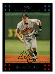 2007 Topps Phil Nevin  Minnesota Twins #96 Centered Mint
