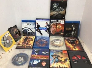Lot Of 15  DVD's Blue Ray Action Movies•Chuck Norris Clint Eastwood - Picture 1 of 14