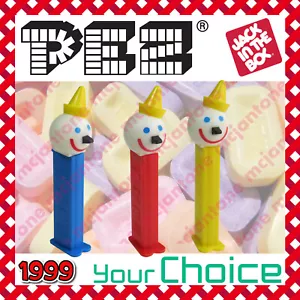 Jack in the Box 1999 PEZ SPENDER Clown KOPF Made in Hungary IHRE Farbwahl - Bild 1 von 9