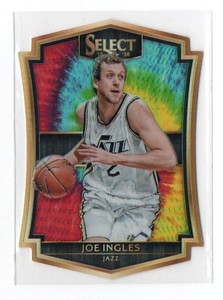 2015-16 Panini Select Joe Ingles Prizms Tie Dye 125 1St 1/25