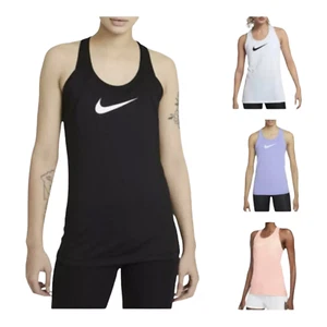 Top sin mangas Nike Pro para mujer malla entrenamiento atlético ropa activa torso para correr - Imagen 1 de 15