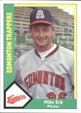 1990 Edmonton Trappers CMC #6 Mike Erb
