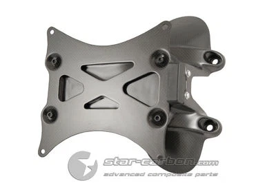 STAR CARBON KIT PORTATARGA LATERALE FIBRA CARBONIO DUCATI DIAVEL FINITURA OPACA