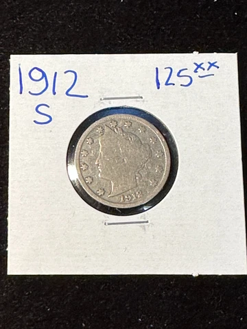 1912 S LIBERTY NICKLE CENTS Cover