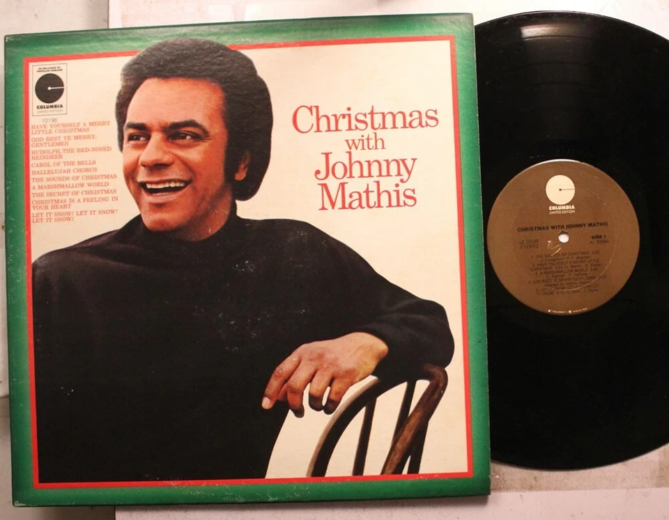 Johnny Mathis LP Noël Avec Sur Columbia - VG/VG - Photo 1/1