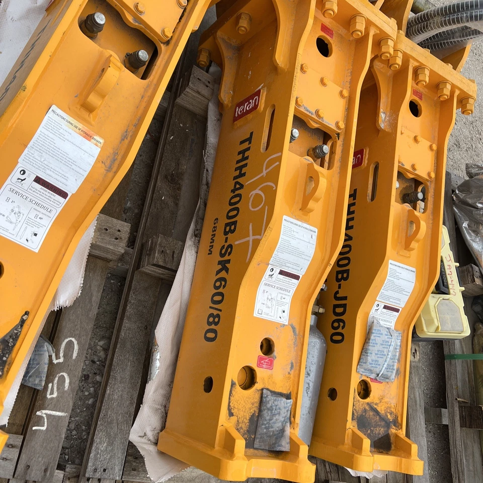 Kobelco SK60 SK80 挖掘机锤 50 毫米针混凝土断路器 SK70 SK75 全新 — 第 1/4 张图片