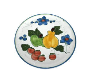 GL175-Williams-Sonoma Obst & Blumen Große 11" Servierplatte Vintage - Bild 1 von 3