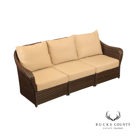 Sunbrella Outdoor Wicker Patio Sofa Cover