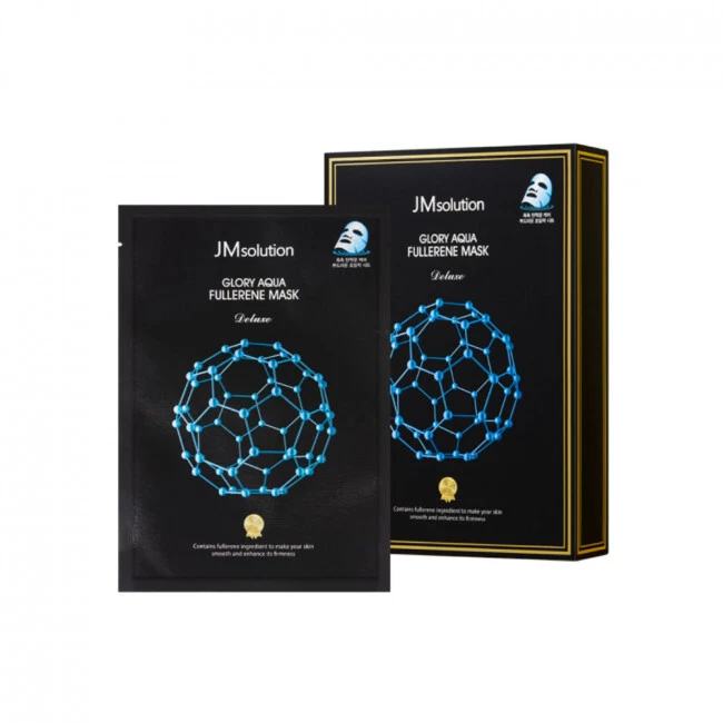 JMSOLUTION GLORY AQUA FULLERENE MASK DELUXE, Korean Cosmetics, KBeauty, sample - Image 1 of 1
