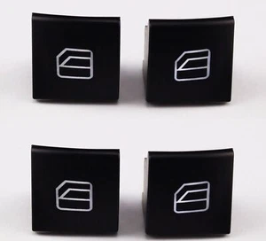 4x Window Switch Button Cover Front Left Door Drive Mercedes A B Class W169 W245 - Picture 1 of 5