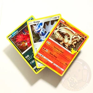 Celebrations Bundle - Reshiram 002 Dialga 020 Yvetal 019 - Holo Foil Rare - LP - Picture 1 of 7