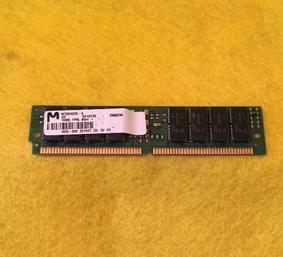 MICRON MT8D432G-6 X 16MB    60NS SIMM  - Image 1 of 2