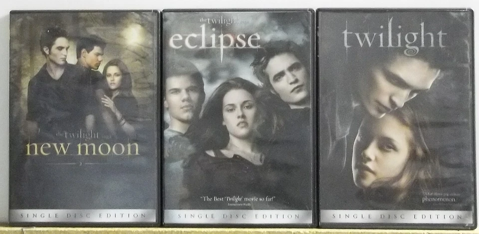 3 TWILIGHT Fantasy Horror Movies DVDs READ LIST INSIDE Lot #H954 FREE US S/H  - Image 1 of 1