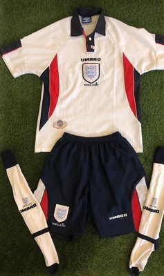 MAILLOT ANGLETERRE UMBRO VINTAGE 2 CÔTÉS