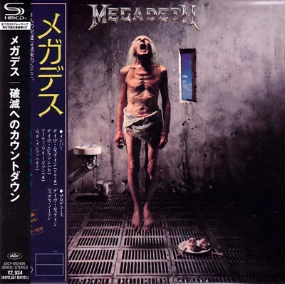 MEGADETH - COUNTDOWN TO EXTINCTION, 2023 EU/JAPAN MINI LP SHM-CD +4 B/T, SEALED! Foto 1 de 2