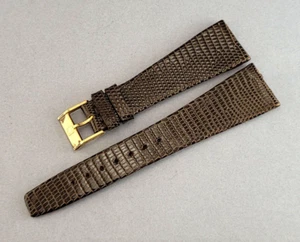 Genuine Zenith 22mm brown textured Leather STRAP for men's watches - Picture 1 of 8