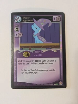 Trixie (Big Boaster) MTG Absolute Discord Fixed Foil LP x1 - MLP Card - Image 1 of 2