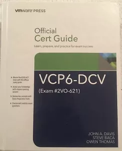 VCP6-DCV Official Cert Guide (Exam #2V0-621), 3/e by Davis/Baca/Thomas - Picture 1 of 3