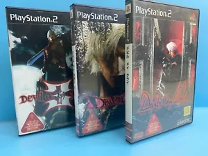 PlayStation2 PS2 Devil May Cry 1 2 3 set Lot of 3 Game CAPCOM NTSC-J Japan JP - Picture 1 of 11