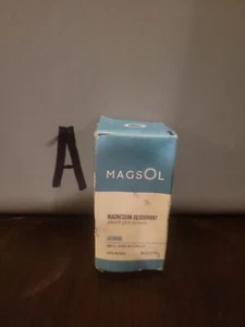 Magsol Magnesium Natural Deodorant [Jasmine Scent], 3.2oz.  - Picture 1 of 1