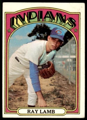 1972 Topps Ray Lamb . Cleveland Indians #422 - Image 1 of 2
