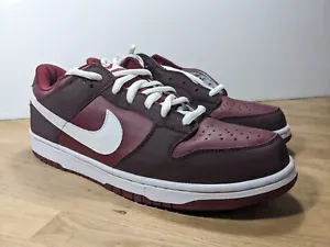SIZE 13 DEADSTOCK Nike Dunk Low Pro 3M TEAM RED 624044-611 2002 NEW RARE - Picture 1 of 9