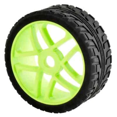 1/8 RC Tires Buggy Car Wheels Rim Hub 17mm for 1:8 Off-road Car HSP HPI Kyosho - Image 1 of 4