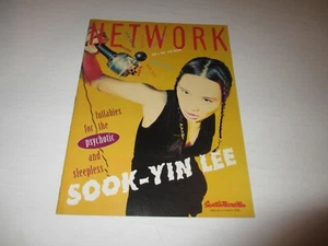 SOOK-YIN LEE on cover Network magazine February 1995 Slash GN'R Rosie O'Shea - Picture 1 of 5