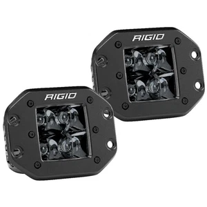 RIGID Industries D-Series PRO Flush Mount - Spot LED - Midnight Edition - Pai... - Picture 1 of 1