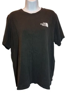 The North Face T-Shirt Never Stop Exploring Women's Sz. XL Black White Logo - Picture 1 of 7