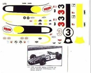 Fred Cady Decal #164 To Do The 1968 Rislone Eagle Special #3 - Picture 1 of 1