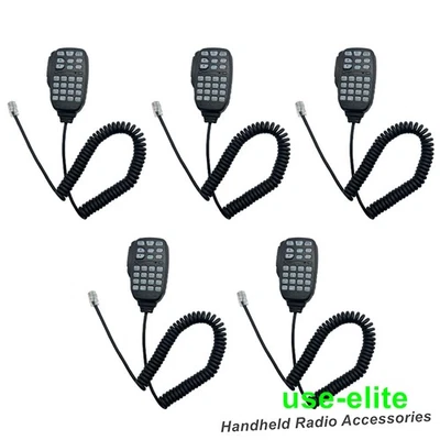 5Pcs HM-133V Speaker Mic Microphone for  IC-2200H IC-V8000 IC-V3500 Radios - Image 1 of 4