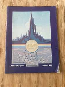 CITY GUIDE Aug 1986 San Francisco Gay Games II Jennifer Holliday lgbtq ORIG - Picture 1 of 2