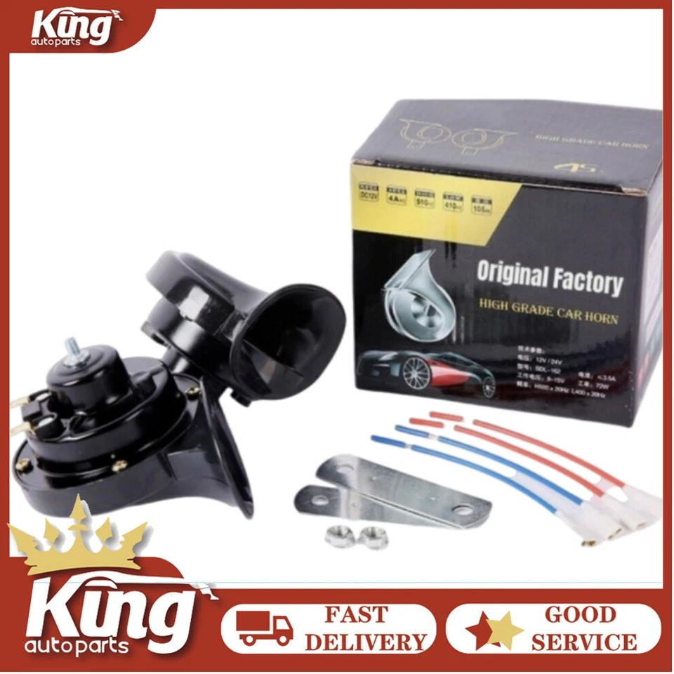 1 Set Car Horn Fit for Fiat Porsche Land Rover Subaru - Image 1 of 4