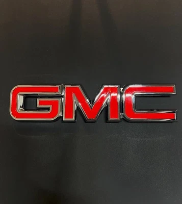 Emblema GMC delantero rojo 84125850 para GMC Yukon 2015-2019 - GM nuevo Foto 1 de 3