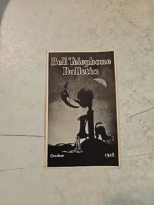 Bell Telephone of Pennsylvania Bulletin Pamphlet.  October 1928 - Picture 1 of 6