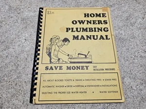 Home Owners Plumbing Manual 1972-1973 Book Robert Francis Sr. - Bild 1 von 8