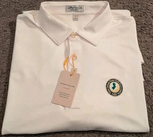 Peter Millar Sommer Comfort Solid Performance Trikot weiß Golf Polo ME0EK01S L - Bild 1 von 8