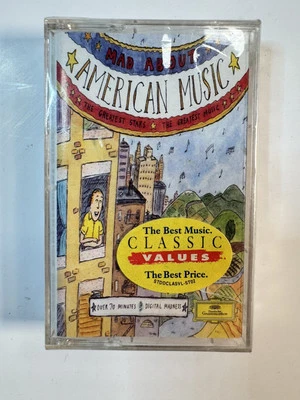 Mad About American Music Bernstein L A Philharmonic Vtg Cassette Tape Sealed New - Image 1 of 3