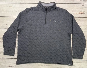 Eddie Bauer 1/4 Zip Stepppullover Pullover Herren Gr. 2XL grau - Bild 1 von 15