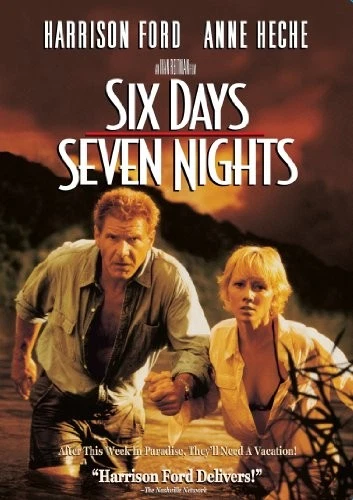 Six Days Seven Nights [DVD] [1998] [Region 1] [US Import] [NTSC] - DVD  83VG The - Image 1 of 2