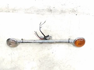 99-09 Yamaha V Star XVS1100 Classic Front Light Bar Left Right Turn Signals Pair - Foto 1 di 8