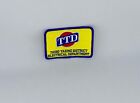 Third Taxing District Patch VTG Hat Cap Electrical Department TTD Yellow Blue