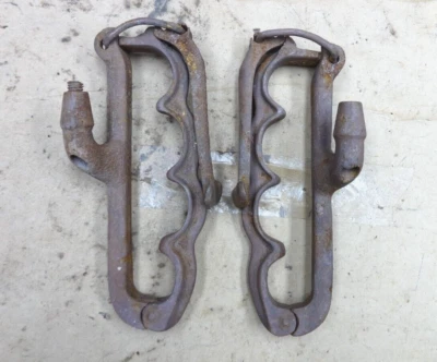 1909 1927 TOP BOW SILLINES/ABRAZADERAS Par Original 223L 223R Modelo T Ford Dodge Foto 1 de 4